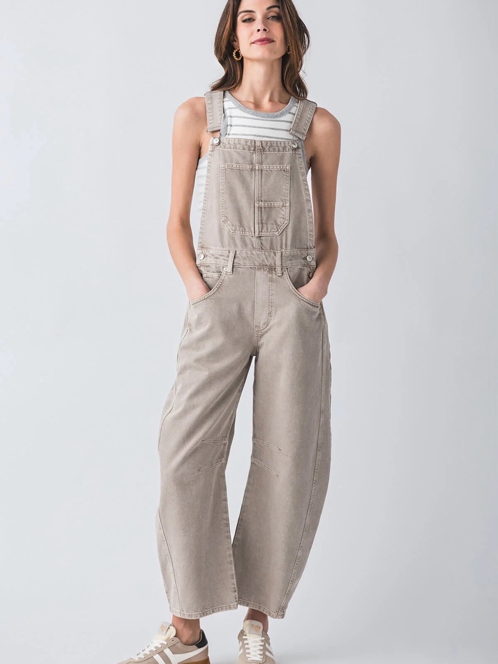 Free People Good Luck Overalls